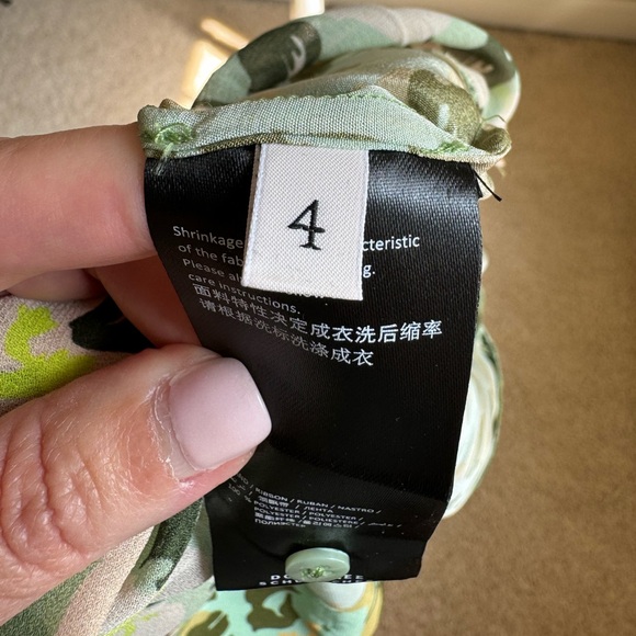 NWOT Dorothee Schumacher Silk Floral Print Blouse - Picture 8 of 9